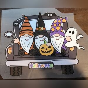 Halloween Gnome Costume for Kids - Black, Orange, Purple